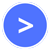 Blue arrow circle icon