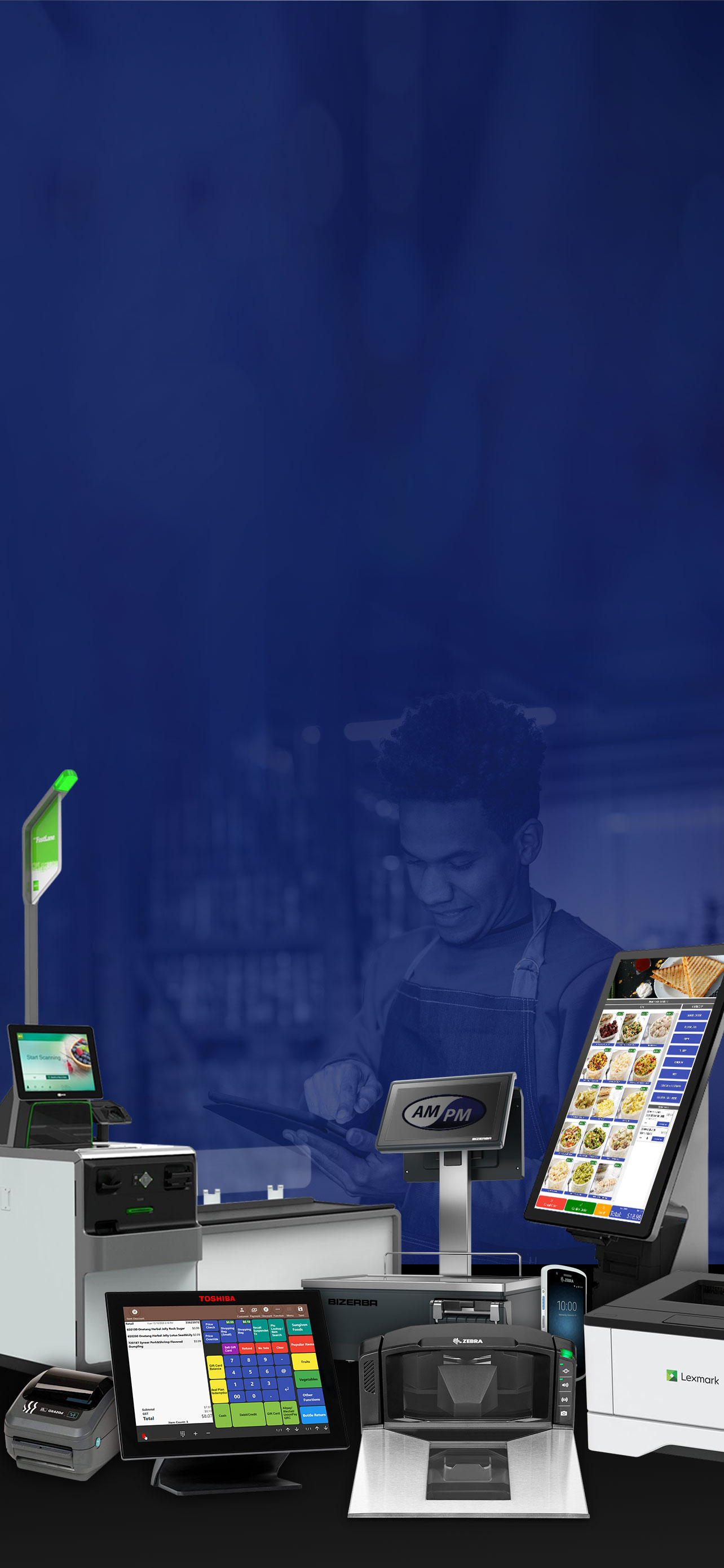 Image of veriety of pos systems